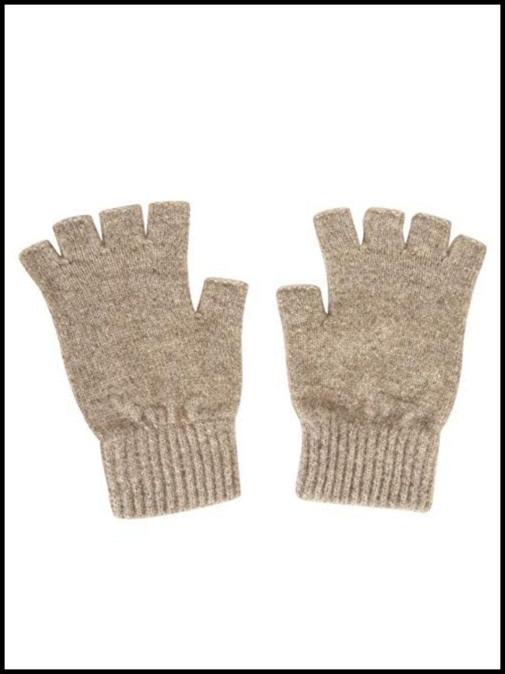Merino Wool Possumdown Fingerless Gloves Unisex Lightweight Warm Dexterity